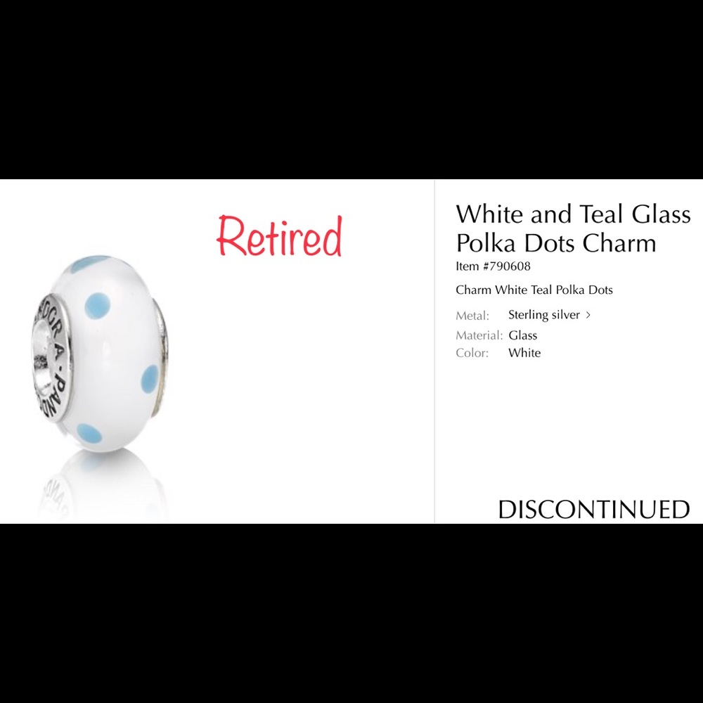 Authentic Pandora Charm - Picture 5 of 5